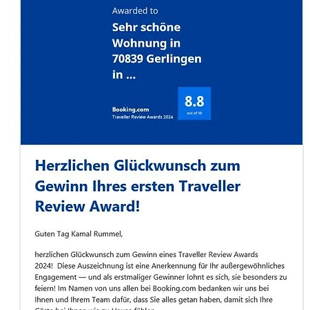 Sehr Schoene In 70839 In Deutschland 아파트