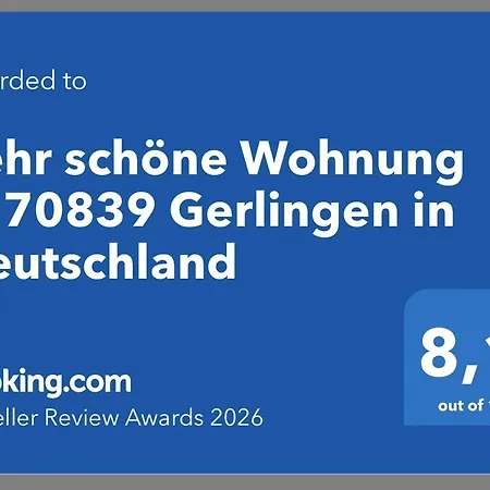 Sehr Schoene In 70839 In Deutschland 公寓